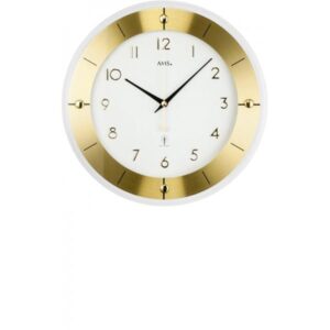AMS Apollo Funkwanduhr, gold
