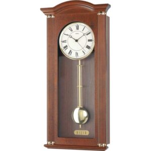 AMS Regulator Funk Holz Wanduhr mit Pendel, Westminster 64