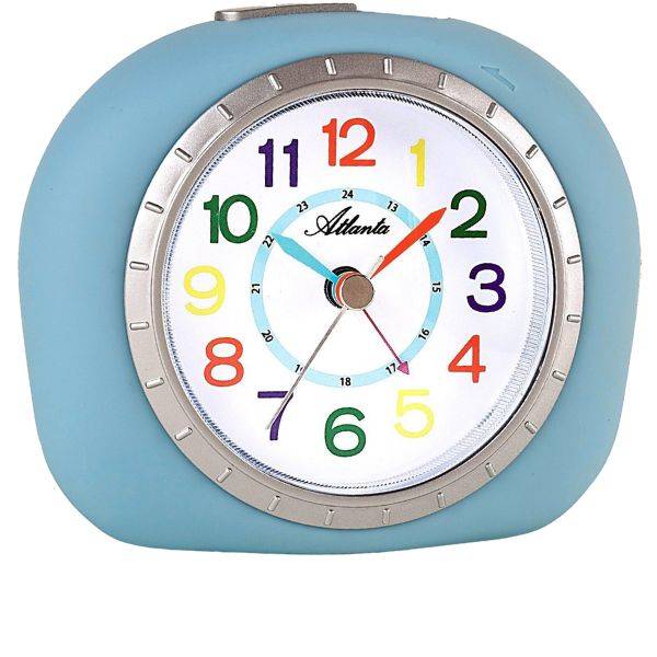 atlanta kinderwecker beginner sweep silent hellblau