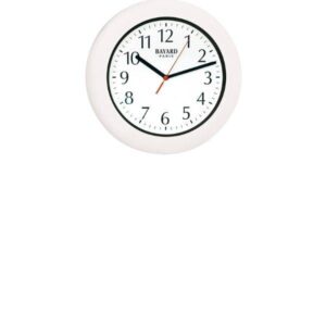 BAYARD Wanduhr für drinnen und draussen, Bad 17cm