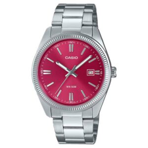CASIO Analog Retro, Quartzuhr rot