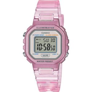 CASIO LCD Illuminator klein, rosa transparent