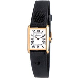 CATENA Art Déco Roma, Handaufzuguhr vergoldet