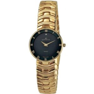 CATENA Fidelio I, Quartzuhr vergoldet