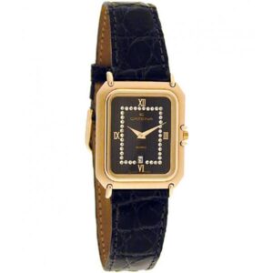 CATENA Othello Flatline Carré, Quartzuhr schwarz