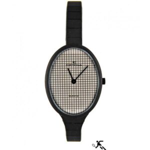 CATENA Racket, Tennis Quartzuhr, schwarz