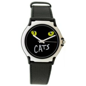 CATS. NOS black Quartzuhr, schwarz