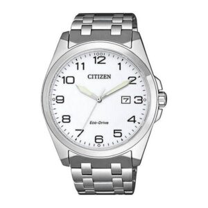 CITIZEN Klassik Eco-Drive Solaruhr mit Zahlen, Edelstahl