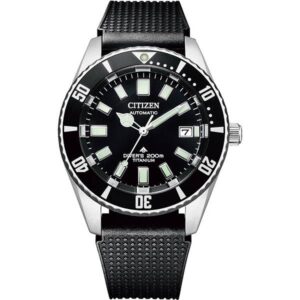 CITIZEN Promaster Diver Automatik, Taucheruhr 41 Titan schwarz