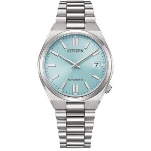CITIZEN Tsuyosa, Medium Automatik Uhr, Stahl eisblau