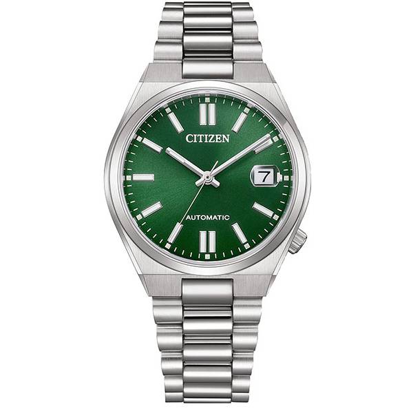 citizen tsuyosa medium automatik uhr stahl grn
