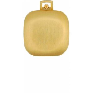 Design Taschenuhr Quartz, Carré klein gold