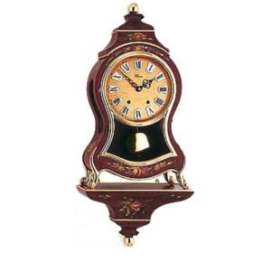 ELUXA Neuenburger Pendule, Louis XVI mechanisch Cartouche 58cm
