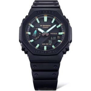 G-SHOCK Analog-Digitaluhr CasiOak, Carbon Core schwarz-weiss