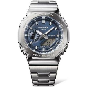 G-SHOCK Analog-Digitaluhr CasiOak, Classic G-Steel dunkelblau