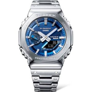 G-SHOCK Analog-Digitaluhr CasiOak, Steel Carbon Core Solar blau