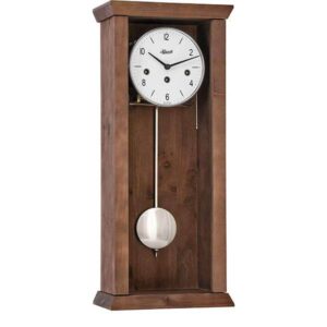 HERMLE Regulator mechanische Holz Wanduhr mit Pendel, Westminster 57