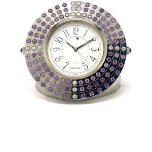 IMHOF Tischuhr Quartz, Reisewecker Strass