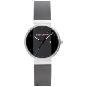 JACOB JENSEN New Series 35mm, Quartzuhr schwarz