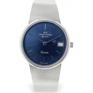 JAQUET+GIRARD Milanaise Armbanduhr blau