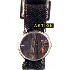 JEANS Set Uhr mit Wechselbändern, blau