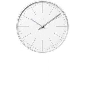 _Junghans MAX BILL Wanduhr, Stripes Silent Funk, gross