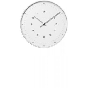 _Junghans MAX BILL Wanduhr, Zahlen Silent Funk, klein