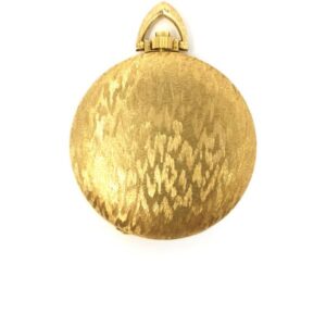 Klassik Taschenuhr Handaufzug, Nivada 18K Gold