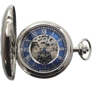 Klassik Taschenuhr Handaufzug, Residence Skelett