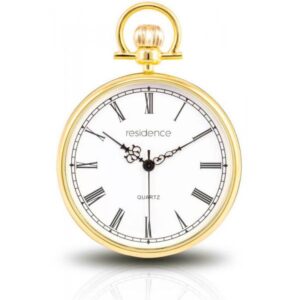 Klassik Taschenuhr Quartz, Lépine römisch gold
