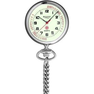 Krankenschwester Anhängeuhr, Regent Pulsometer Lumi