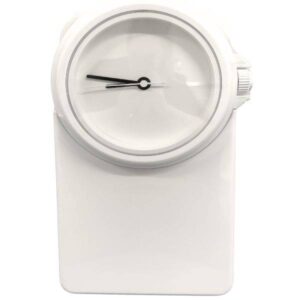 LE CLIP Wanduhr Mega, Pure White