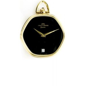 Modische Anhängeuhr Handaufzug, Museum gold schwarz