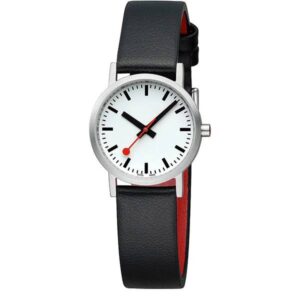 MONDAINE Classic 30, Bahnhofsuhr Pure - ohne Logo