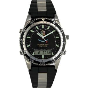 NORTH EAGLES® Pluton Digi-Analog NOS Quartzuhr schwarz