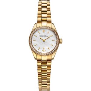 PAUL HEWITT Damenuhr Petit Soleil round 25, Solar gold crystal