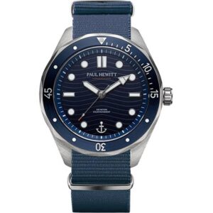 PAUL HEWITT Ocean Diver Solar Taucheruhr Nato blau