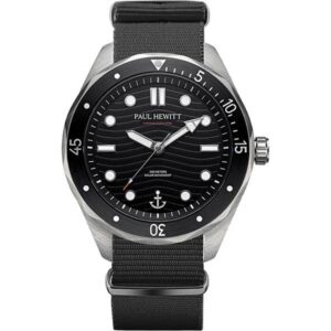 PAUL HEWITT Ocean Diver Solar Taucheruhr Nato schwarz