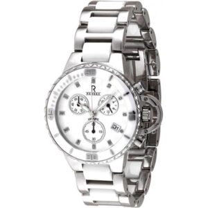 RENDEX Ceramic XL Lady Chrono, Keramikband weiss