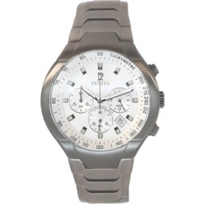 RENDEX Tachymeter Chronograph Quartzuhr Titan
