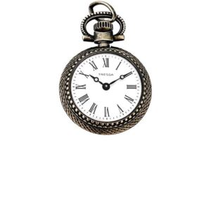 Retro Anhängeuhr Handaufzug, Antiklook silber