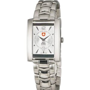 SWISS ARMY Compagnie Quartzuhr, silber