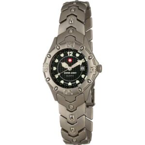 SWISS ARMY Titan Quartzuhr, klein schwarz