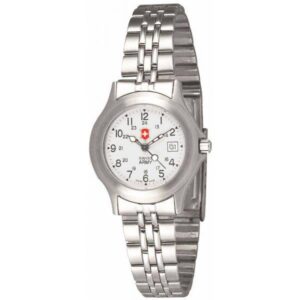 SWISS ARMY Urban Damenuhr Quartzuhr, hellgrau