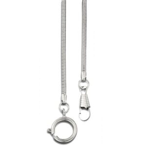Taschenuhrkette, Schlangenkordel chromé