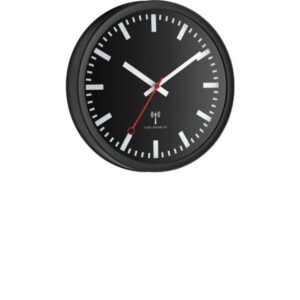 TFA Design, Funkwanduhr, Sweep Silent, schwarz