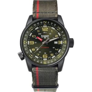 TRASER P68 Pathfinder Automatik Uhren Nato grün