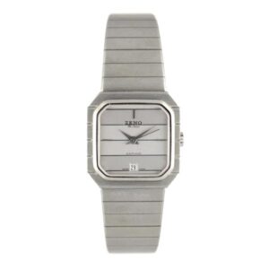 ZENO, Saphir Carré, Quartz, kleine Damenuhr