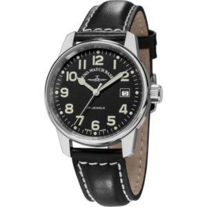 ZENO-WATCH BASEL, Pilot Classic Handaufzug Fliegeruhr Draft