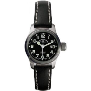 ZENO-WATCH BASEL, Pilot Lady Automatik Fliegeruhr schwarz